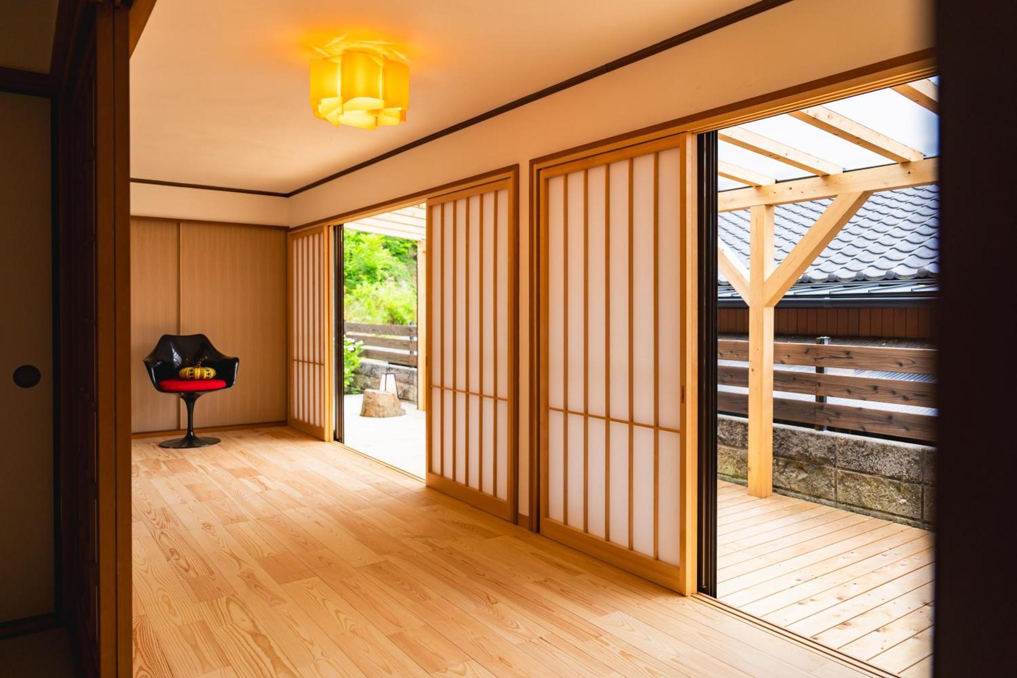 Villa Juju Kiseki House à Naoshima Extérieur photo